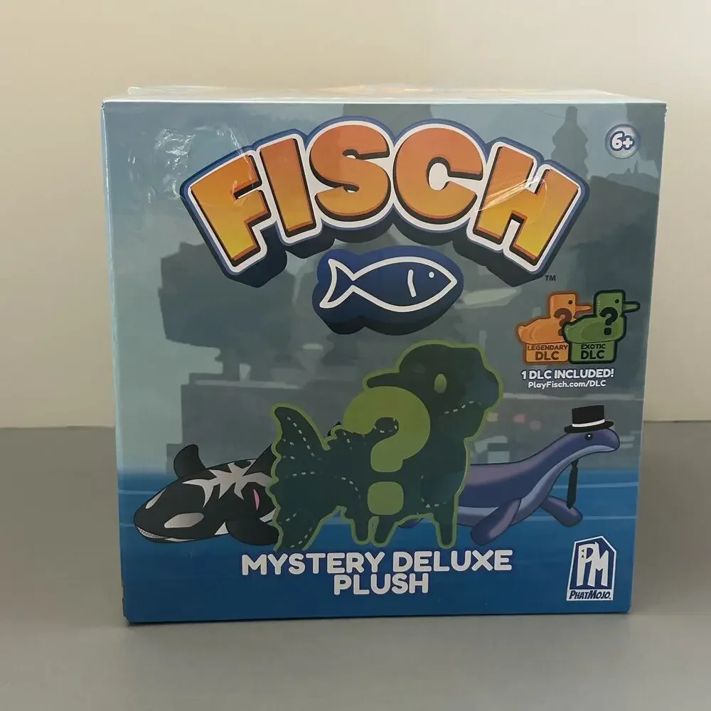 FISCH Mystery Deluxe Plush & DLC PhatMojo Random Collectible NEW